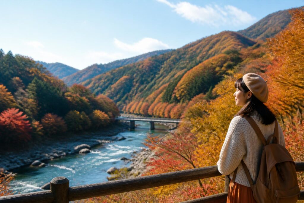 秋の旅行で子連れにおすすめの移動が楽な行き先は？