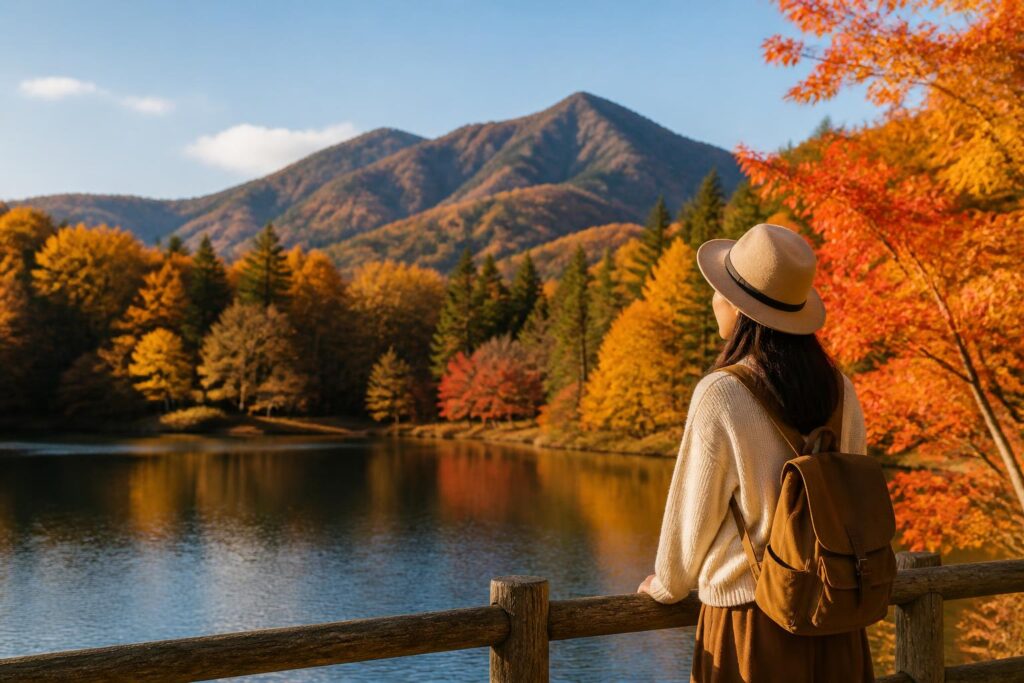 秋旅行で楽しめる温泉地の紅葉の見頃はいつ？
