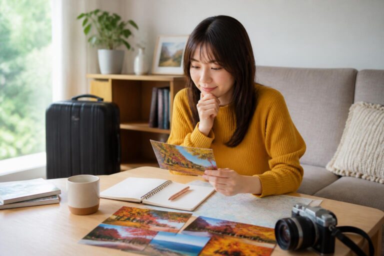 秋旅行2泊3日のモデルコースは？